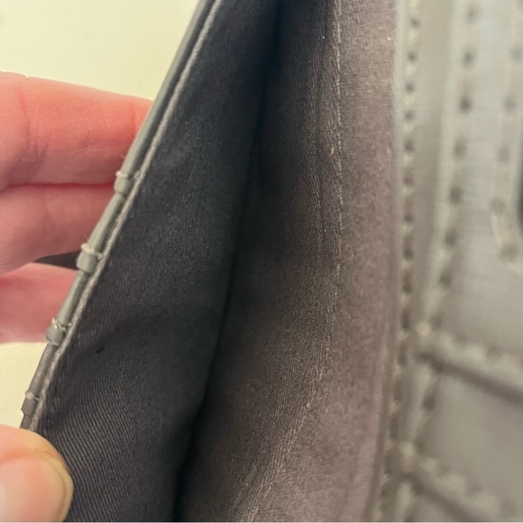 Fossil Orange Cowhide Leather Wallet Bifold Credit Card Zip Compartment Coins - Picture 14 of 15